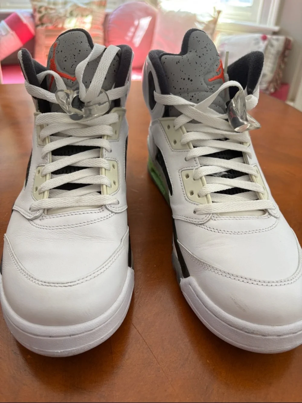 Air Jordan 5 Retro Pro Stars poison green color way
